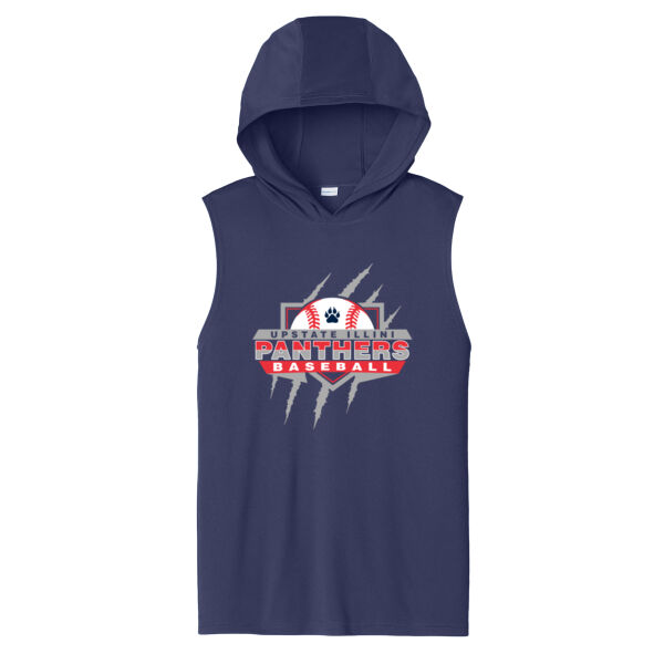 Upstate Illini Panthers - Competitor Sleeveless Hoodie Thumbnail