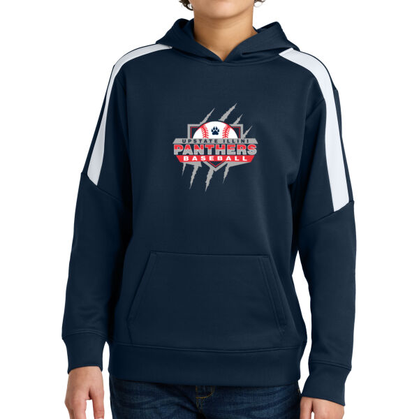 Upstate Illini Panthers - Youth Sport Wick ® Fleece United Pullover Hoodie Thumbnail