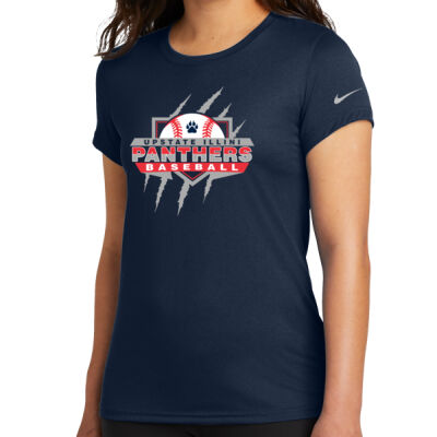 Upstate Illini Panthers - Women's Swoosh Sleeve rLegend Tee Thumbnail