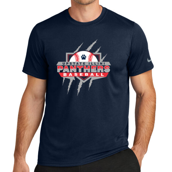 Upstate Illini Panthers - Swoosh Sleeve rLegend Tee Thumbnail