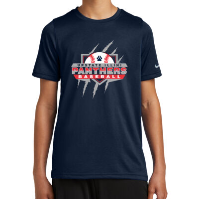 Upstate Illini Panthers - Youth Swoosh Sleeve rLegend Tee Thumbnail