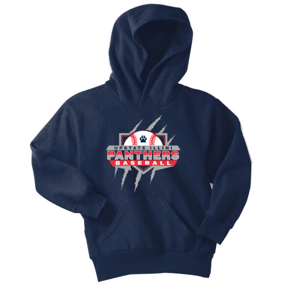 Upstate Illini Panthers - Youth Core Fleece Pullover Hooded Sweatshirt Thumbnail