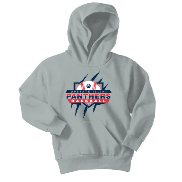 Upstate Illini Panthers - Youth Core Fleece Pullover Hooded Sweatshirt Thumbnail