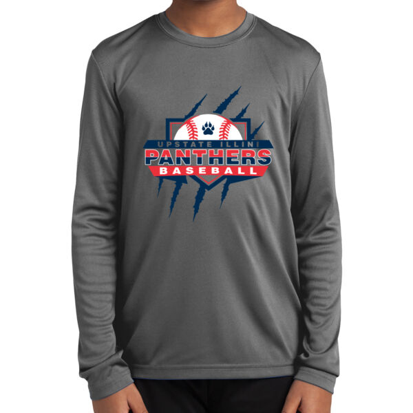 Upstate Illini Panthers - Youth Long Sleeve PosiCharge ® Competitor Tee Thumbnail