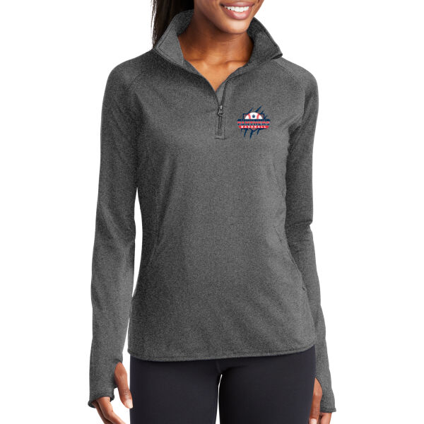 Upstate Illini Panthers - Women's Sport Wick ® Stretch 1/4 Zip Pullover Thumbnail