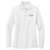 Women's Silk Touch Long Sleeve Polo Thumbnail