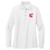 Women's Silk Touch Long Sleeve Polo Thumbnail